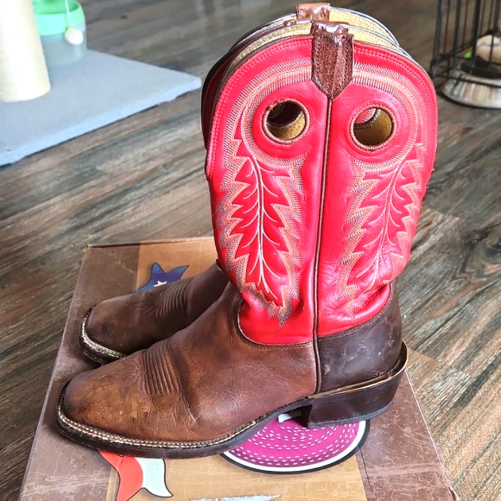 Nocona Cowboy Buffalo Hide Boots